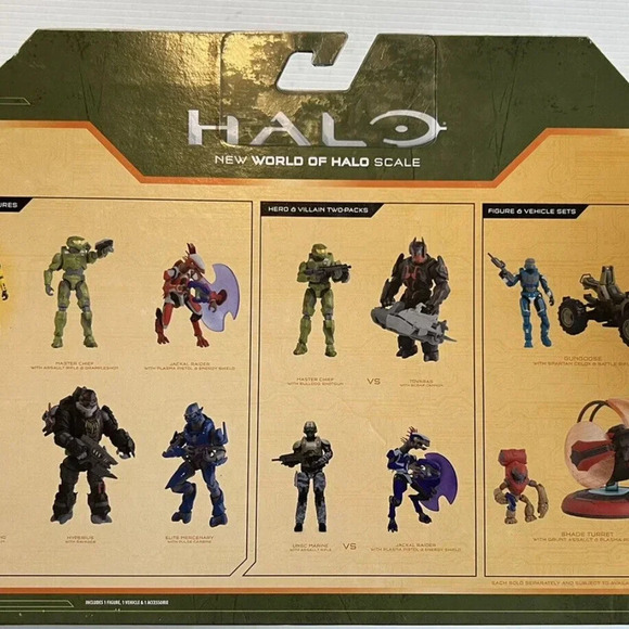 NEW HALO Infinite Series Wave 3 Gungoose & Spartan Celox Figure Play Set - Picture 5 of 5